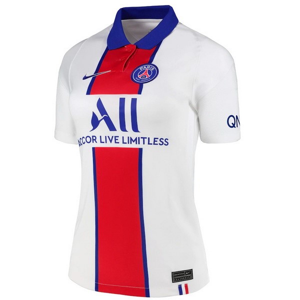 Maglia Paris Saint Germain 2ª Donna 2020-2021 Bianco